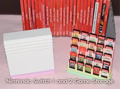 Nintendo Switch & Switch 2 Game Storage