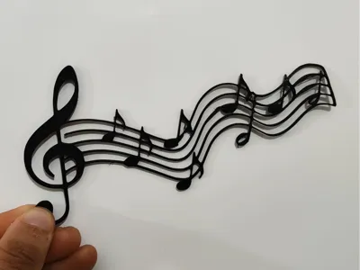 Nota Musicale Wall Art