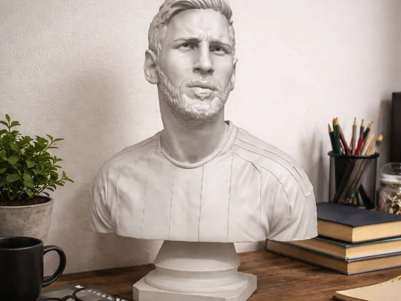 Messi Statue