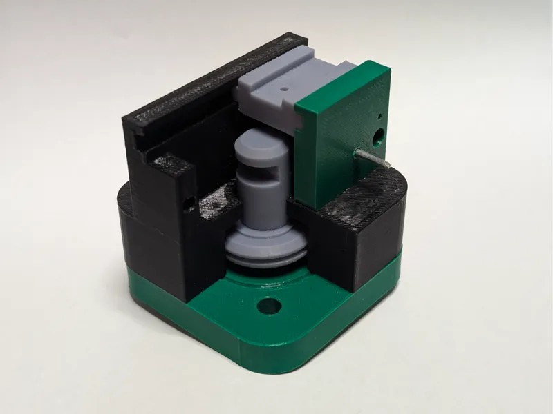 Pneumatic Parallel Gripper (3/4 Cutaway Model)