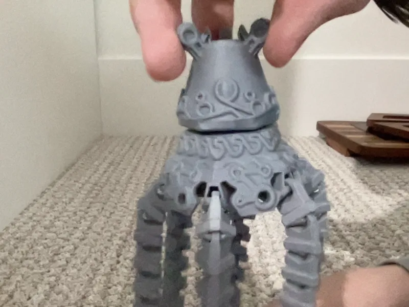 Guardian with turnable head