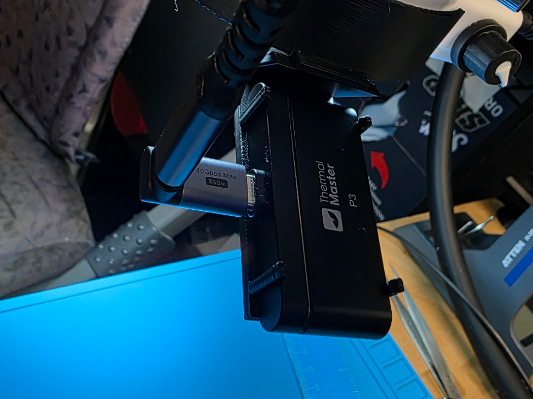 Thermalmaster p3 Microscope ringlight mount