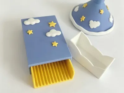 Star Cloud Two-in-one Standing Bean Plate and Scoop