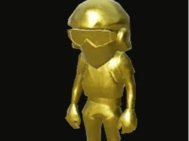 golden figurine from exfilezone vr