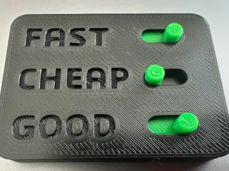good fast cheap