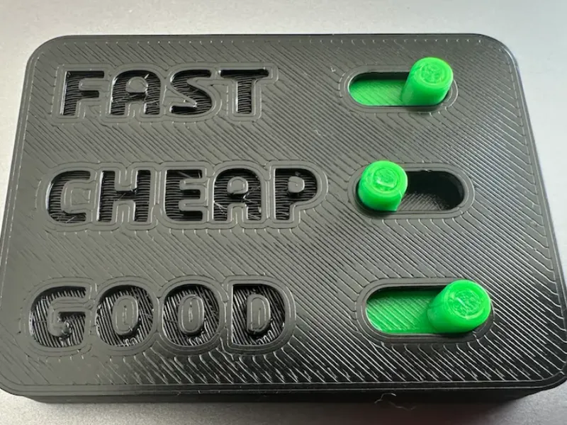 good fast cheap