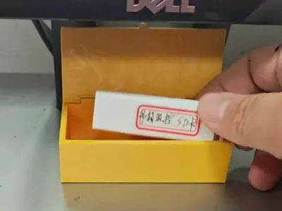 A small storage box (can be used to store SD cards and USB drives)