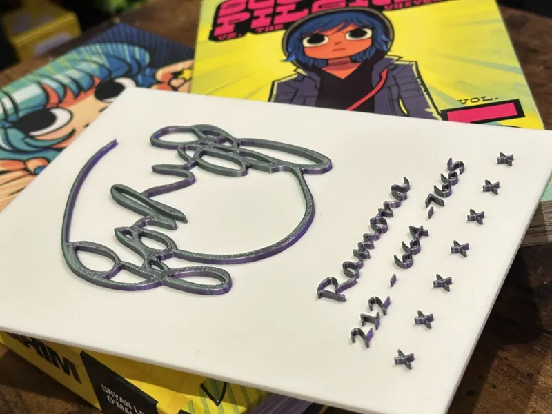 Ramona Flowers Card