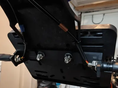 Motorcycle blinker holder