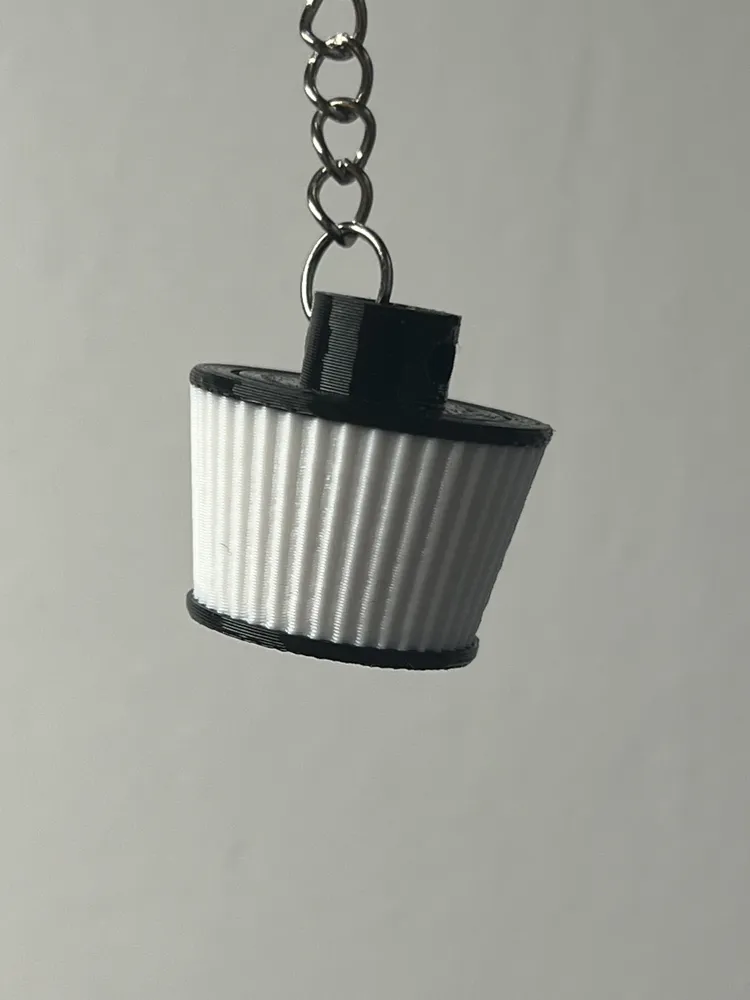 Keychain performance airfilter - Free 3D Print Model - MakerWorld