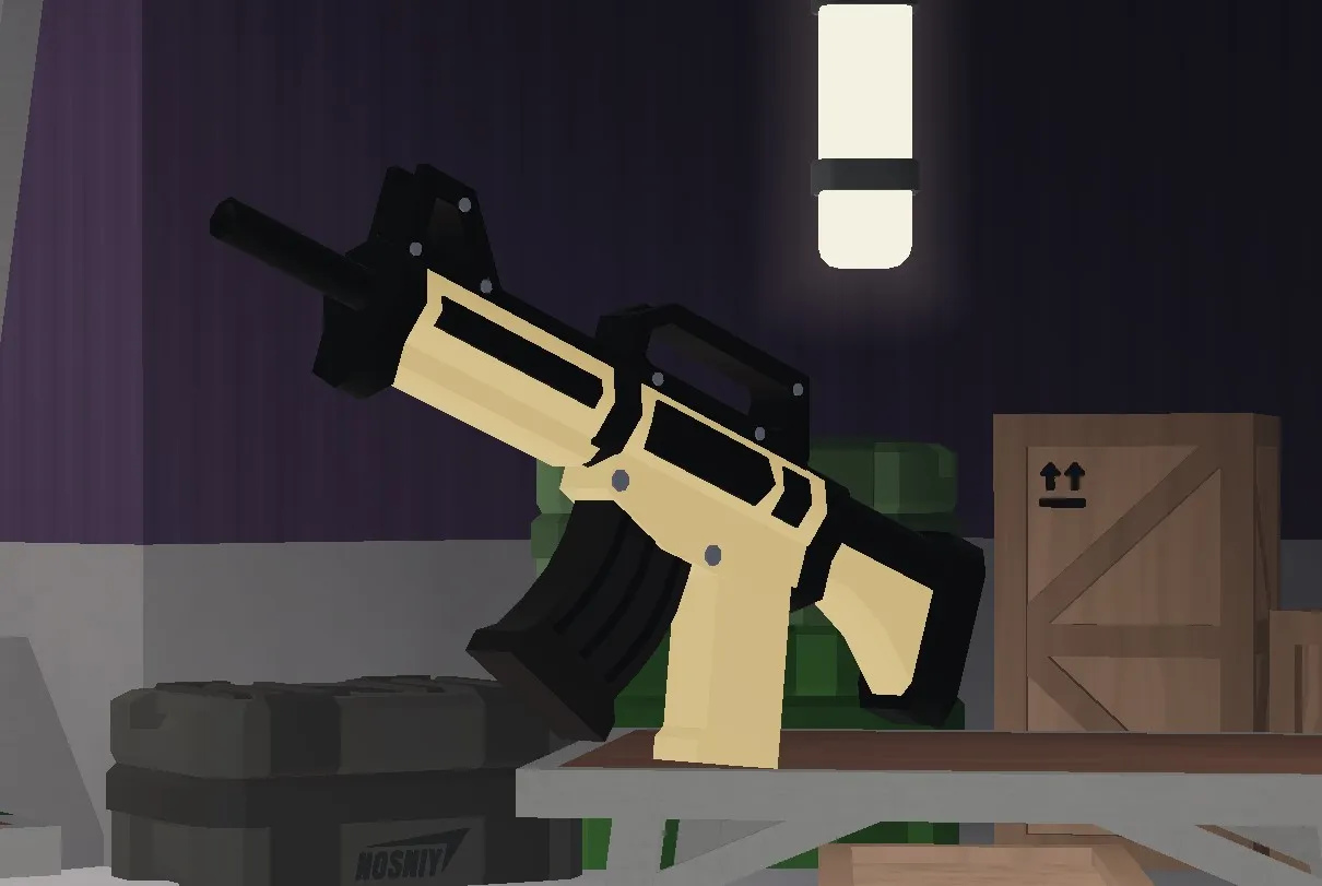 Burst Rifle-Roblox RIVALS - Free 3D Print Model - MakerWorld