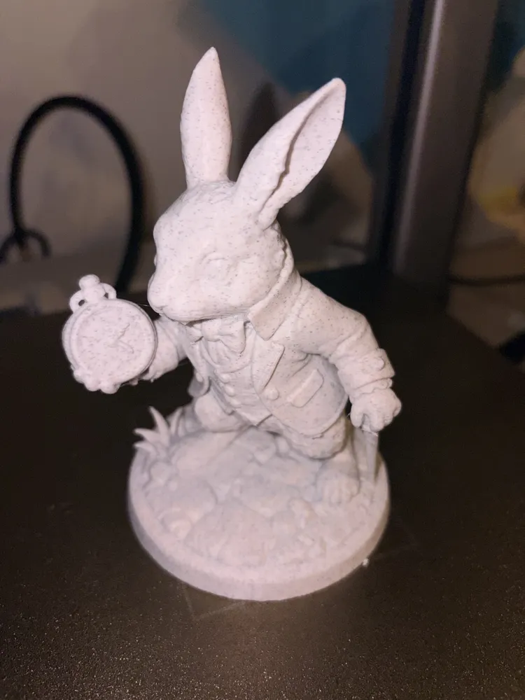 Abed Rabet El Conejo Blanco - Modelo de impresión 3D gratuito - MakerWorld