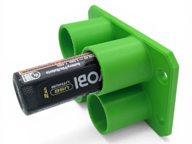 Ryobi Quad USB Battery Wall Mount Holder