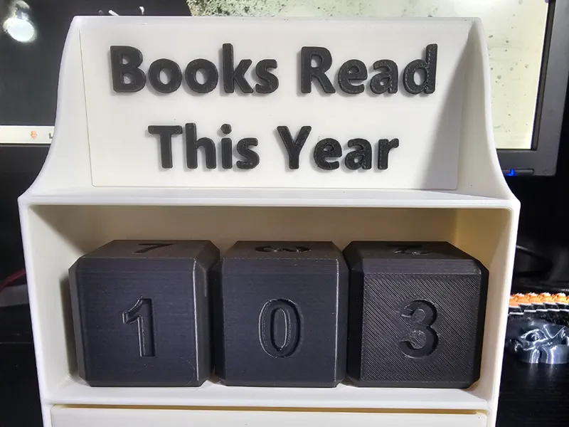 Books Read Counter