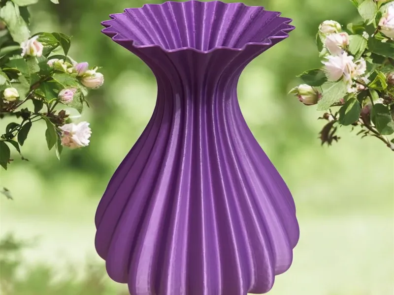 Vase gerillt