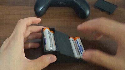 AA Battery Storage Box