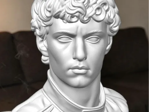 Andrea Kimi Antonelli Bust | Motorsport Fan Art