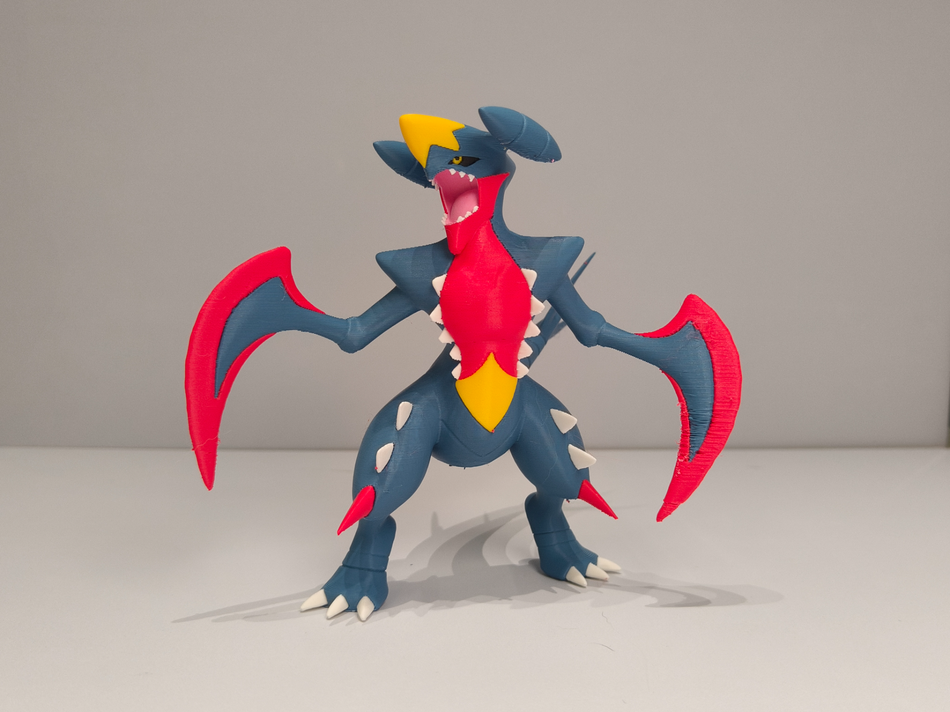 宝可梦 第四世代 #0445.1 超级烈咬陆鲨(Mega Garchomp)多色模型