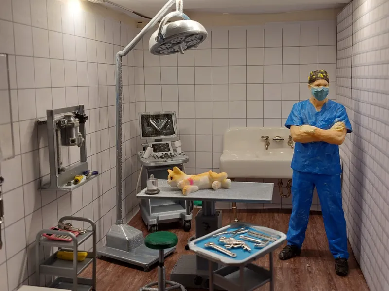 veterinary anaesthetic machine