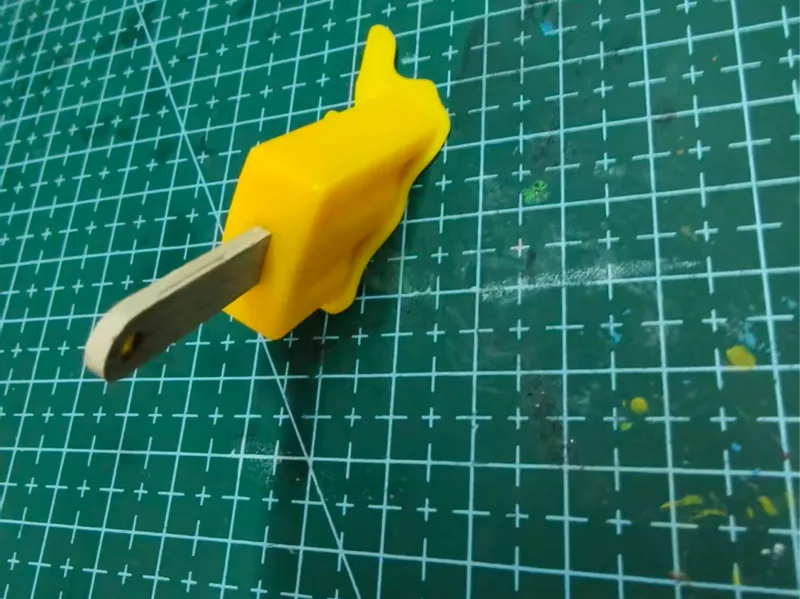 掉地上的雪糕冰箱贴