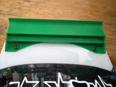 Rear wing Team C TC030 1/10 RC BMW E30