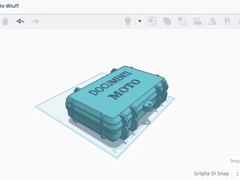 porta documenti moto Zontes 125 G1