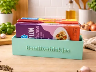 Bouillonblokjes Bakje