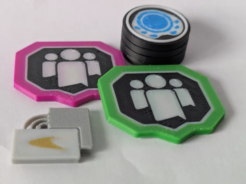 Star Trek Captain's Chair Custom Tokens