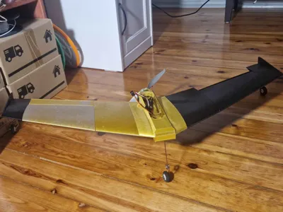 EP - 02 — A fully 3d printed RC flying wing