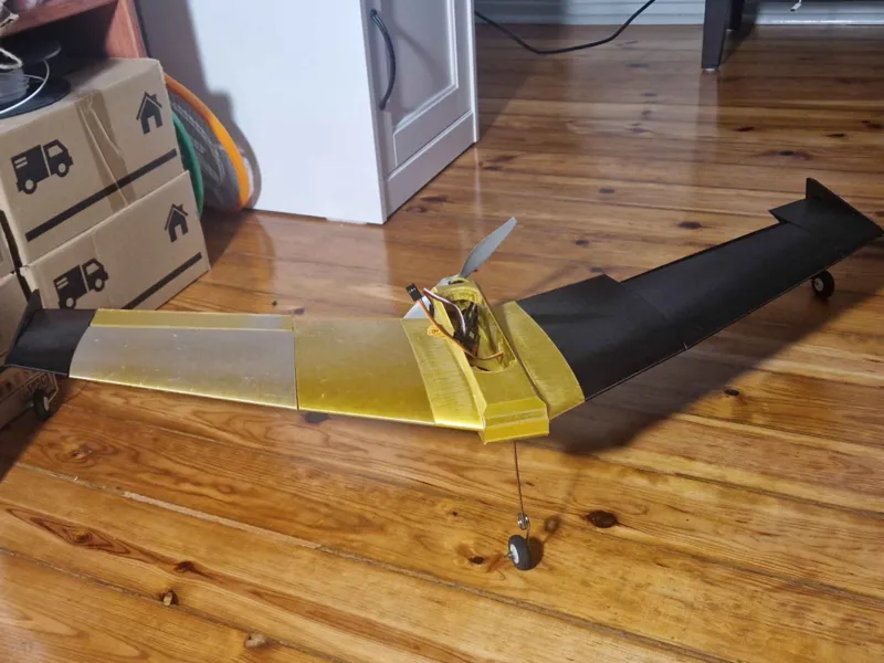 EP - 02 — A fully 3d printed RC flying wing