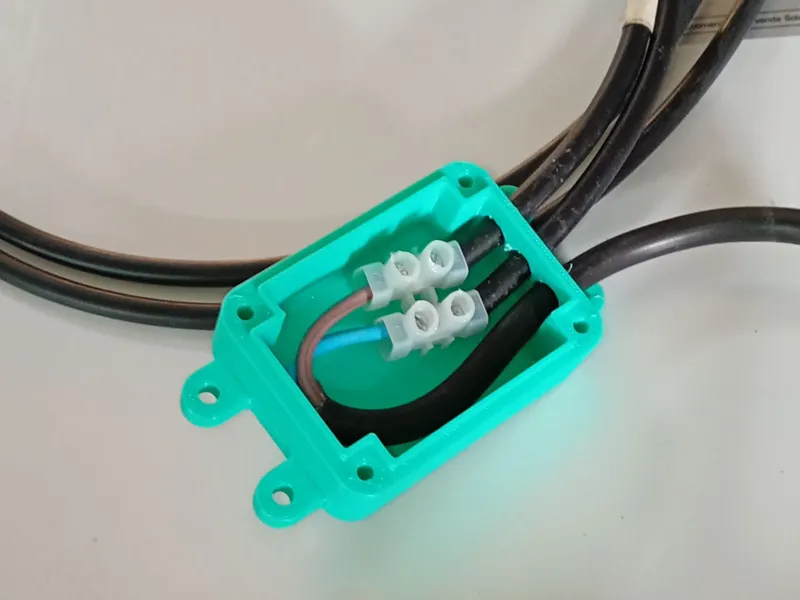 connection box for solar panel