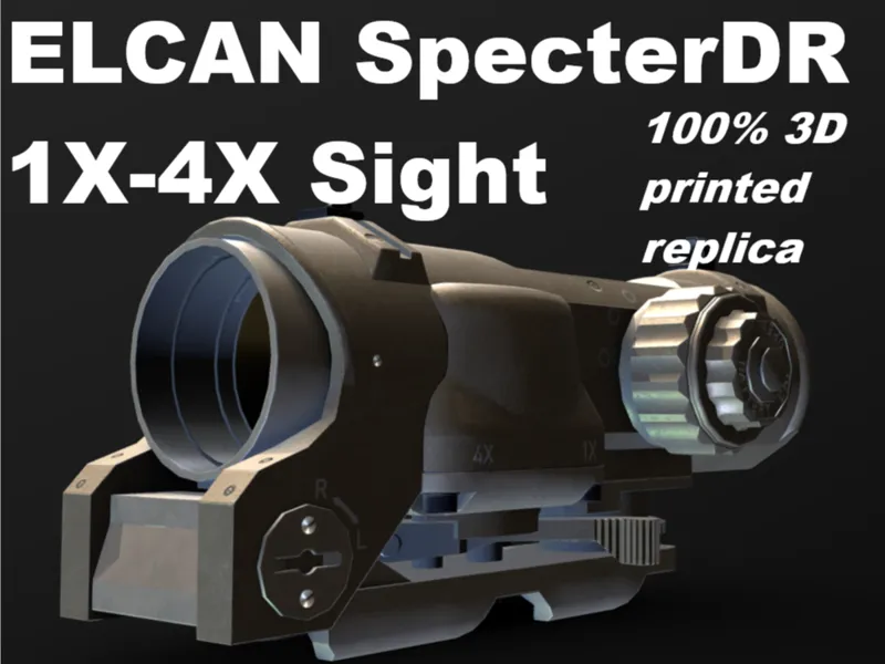 ELCAN SpecterDR 1X-4X dummy sight