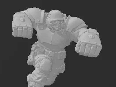 MERC - Anime Inspired Armor - Powerfist Pugilist
