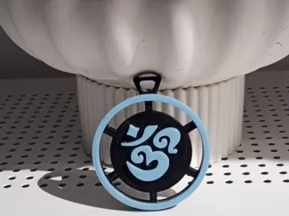 porte-clés symbole mantra hindou om ou aum