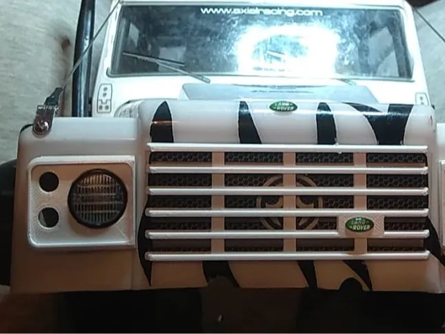 Landrover D90 front lights 