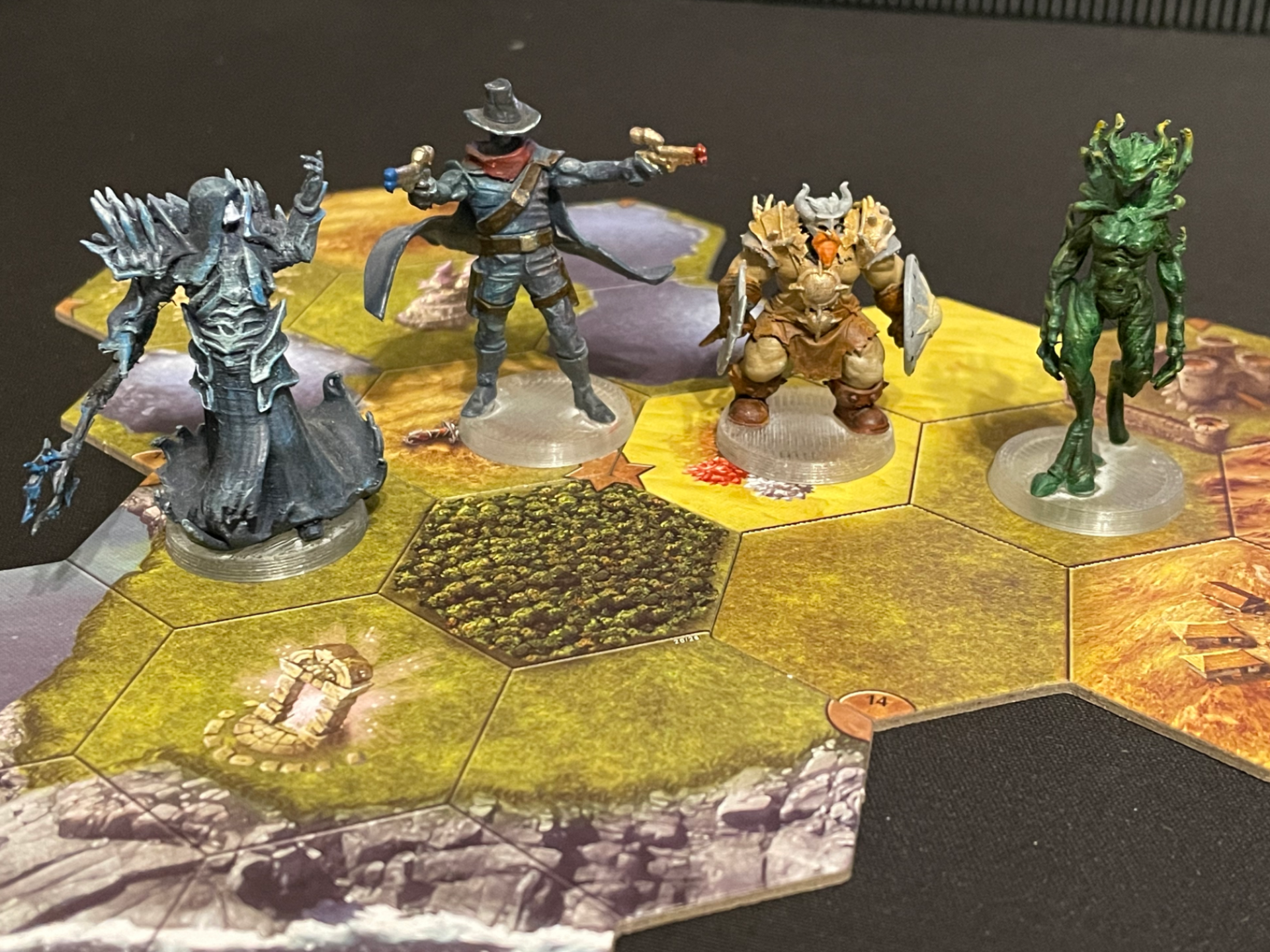 Mage Knight Custom Knight Miniatures