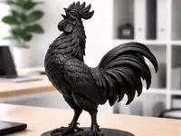 Coq majestueux décoratif — photo 1