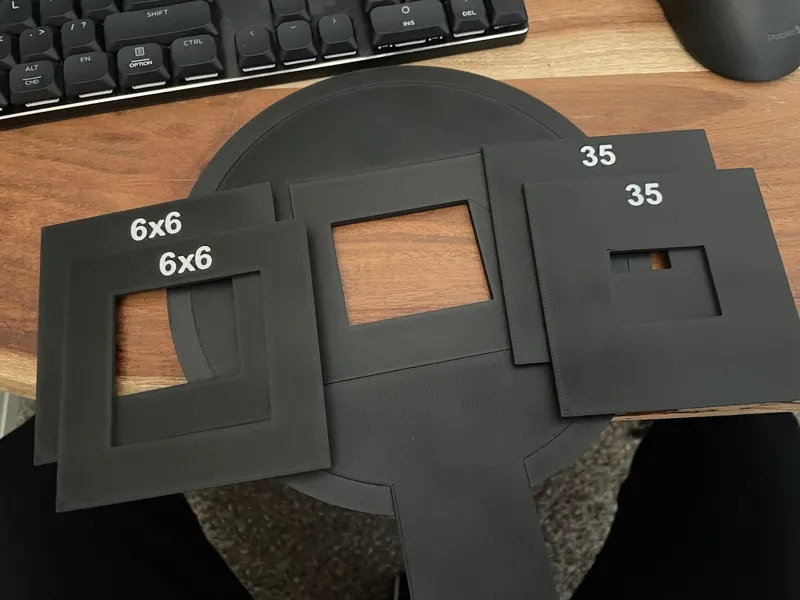 Custom Negative Carrier for Film Negatives