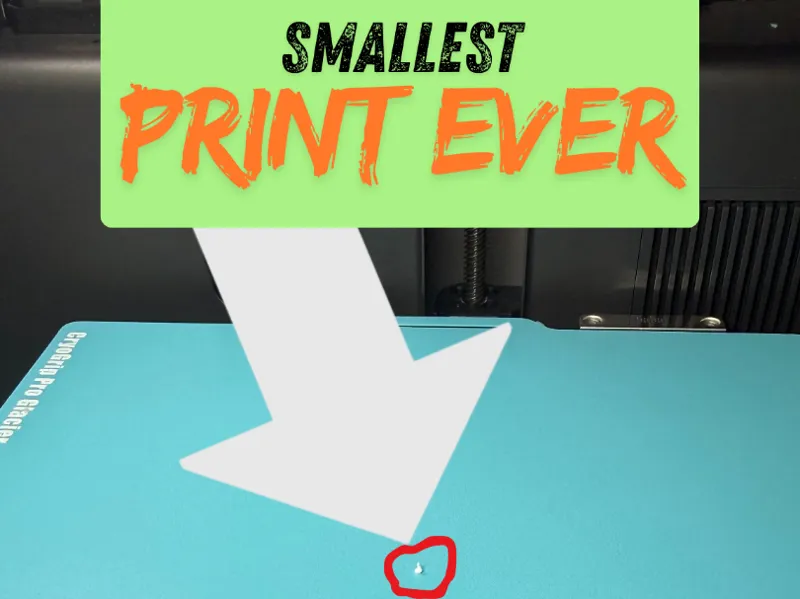 most smallest print ever and fastest