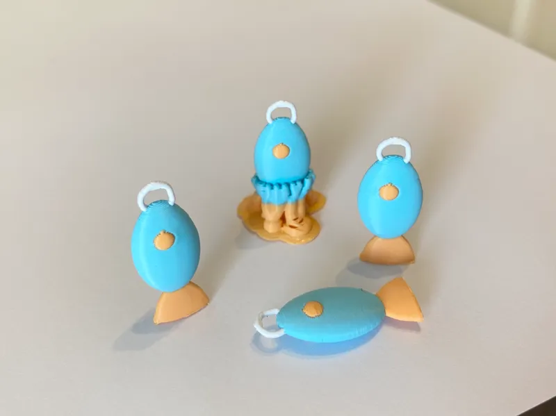 さかなのキーホルダー
