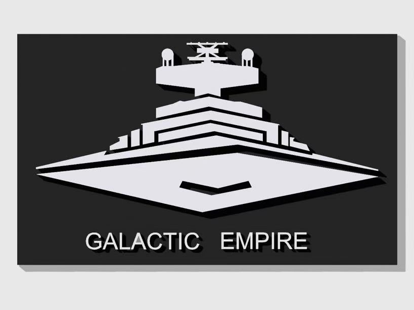 歼星舰LOGO银河帝国