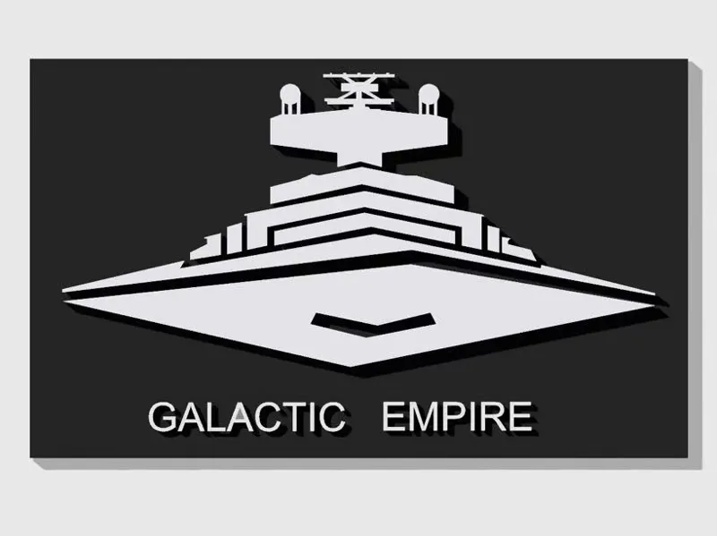 歼星舰LOGO银河帝国