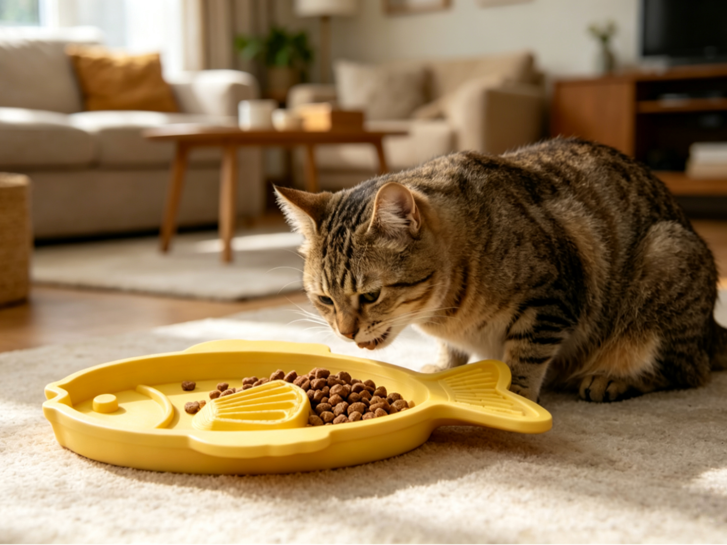 猫咪的慢食盆