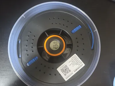 Desiccant Spool Container with 2 lids