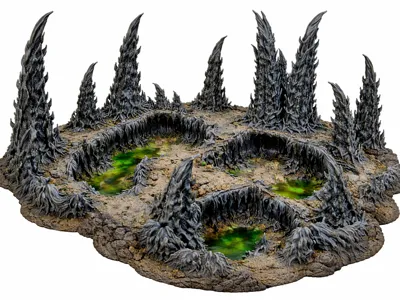 40K Tyranid Swamp Terrain
