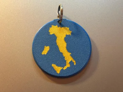 Italy Keychain