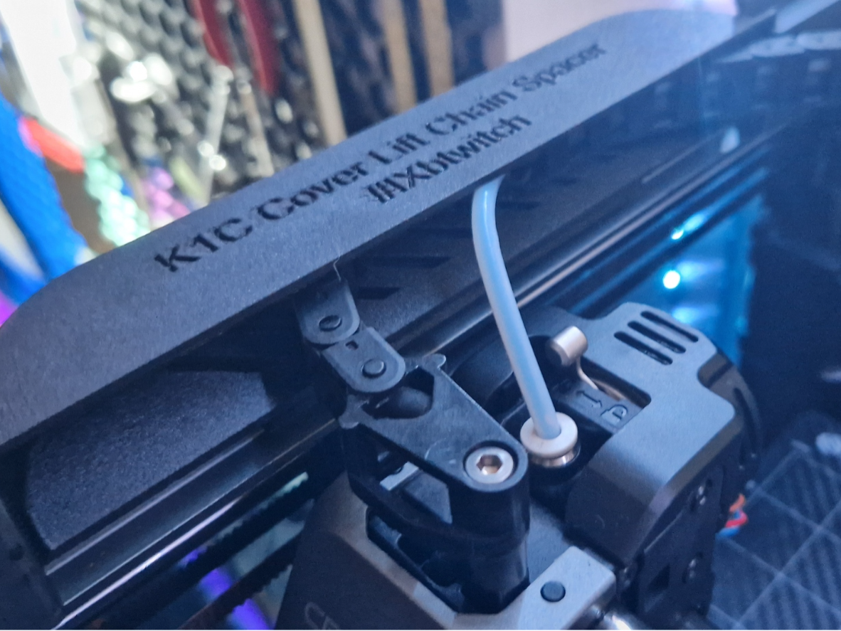 Creality K1C Riser Cableguide Solution