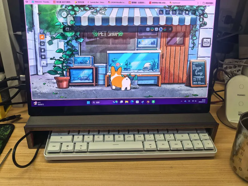 宿舍便携屏幕托架