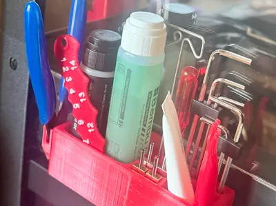 AD5X Tool Holder Remix with Expanded Storage