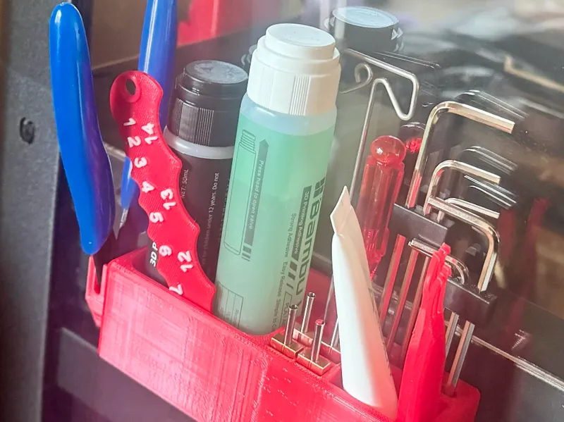 AD5X Tool Holder Remix with Expanded Storage
